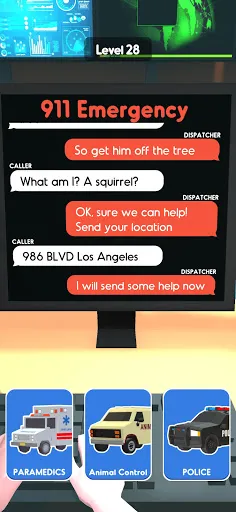 Gameplay screenshot 4 from 911 Emergency Dispatcher - Role Playing game